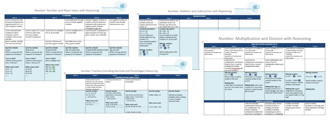 ncetm reasoning and problem solving